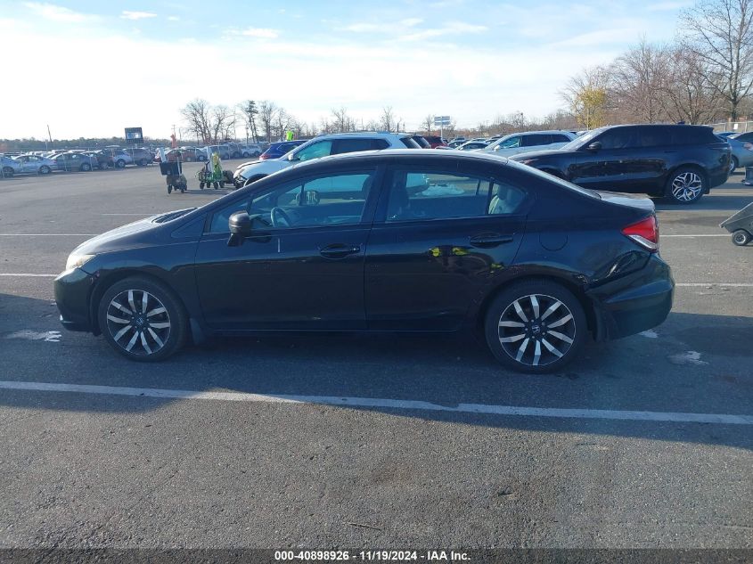 2015 Honda Civic Ex-L VIN: 19XFB2F94FE244501 Lot: 40898926