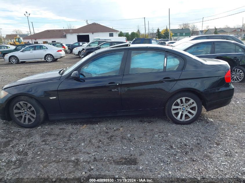 2006 BMW 325I VIN: WBAVB175X6NK30693 Lot: 40898930