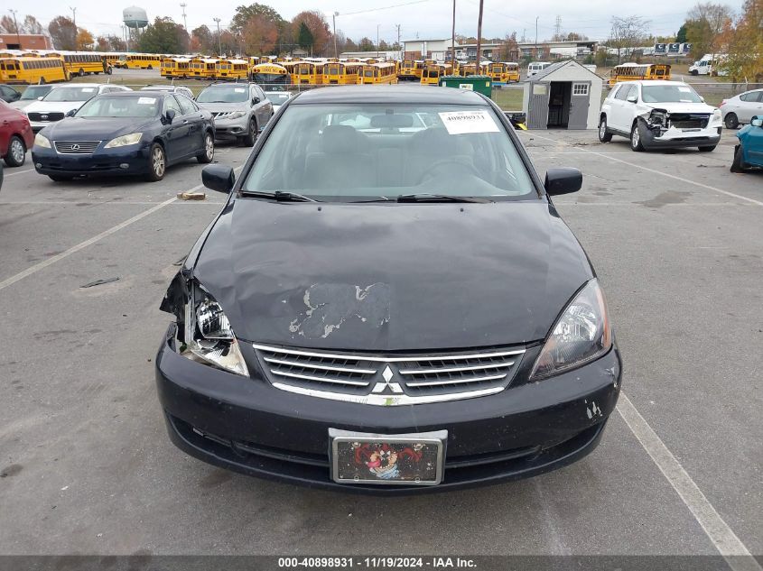 2006 Mitsubishi Lancer Es/Se VIN: JA3AJ26E76U060762 Lot: 40898931