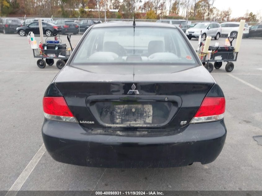 2006 Mitsubishi Lancer Es/Se VIN: JA3AJ26E76U060762 Lot: 40898931