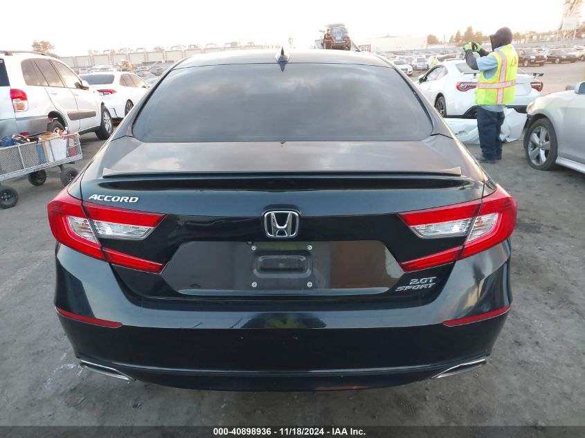 2019 Honda Accord Sport 2.0T VIN: 1HGCV2F30KA030786 Lot: 40898936