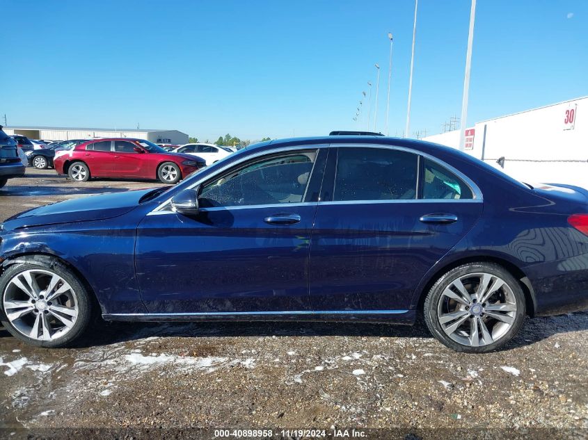 2017 Mercedes-Benz C 300 Luxury/Sport VIN: 55SWF4JB5HU207849 Lot: 40898958