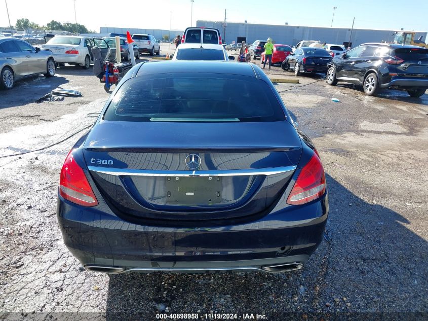 2017 Mercedes-Benz C 300 Luxury/Sport VIN: 55SWF4JB5HU207849 Lot: 40898958