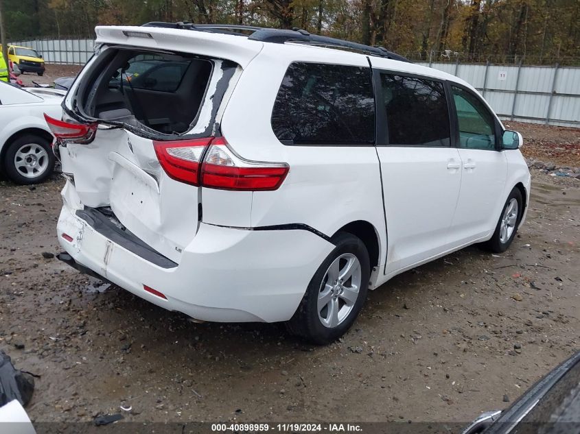 VIN 5TDKK3DC2FS564358 2015 TOYOTA SIENNA no.4