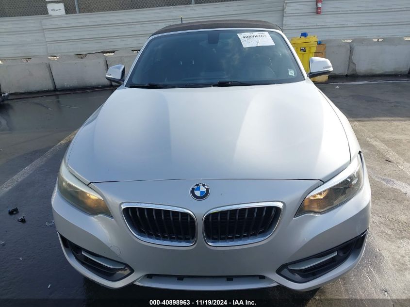 2016 BMW 228I VIN: WBA1K9C56GV321951 Lot: 40898963