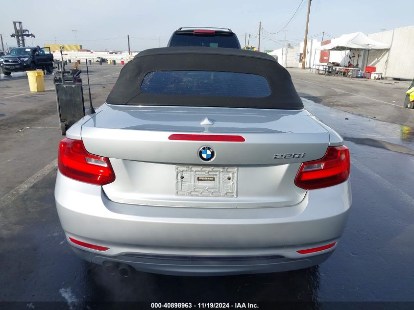 2016 BMW 228I VIN: WBA1K9C56GV321951 Lot: 40898963