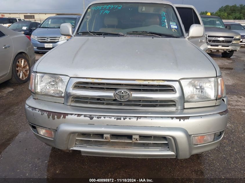 2000 Toyota 4Runner Limited V6 VIN: JT3HN87R5Y9043834 Lot: 40898972