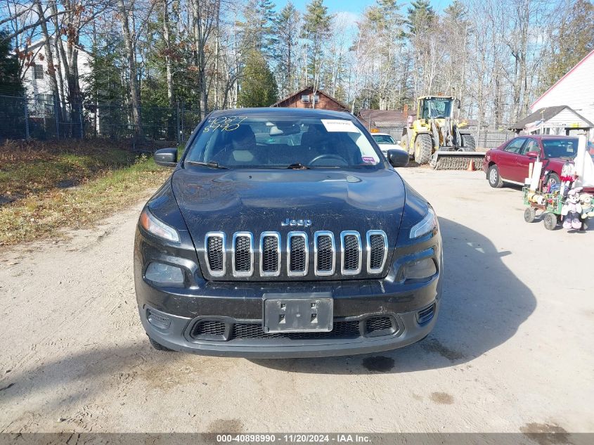 2014 Jeep Cherokee Sport VIN: 1C4PJMAB5EW287116 Lot: 40898990