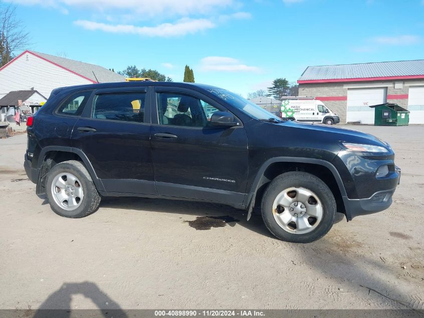 2014 Jeep Cherokee Sport VIN: 1C4PJMAB5EW287116 Lot: 40898990