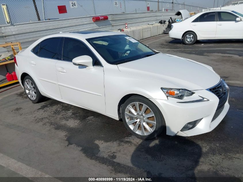 VIN JTHBA1D25G5031070 2016 Lexus IS, 200T no.1