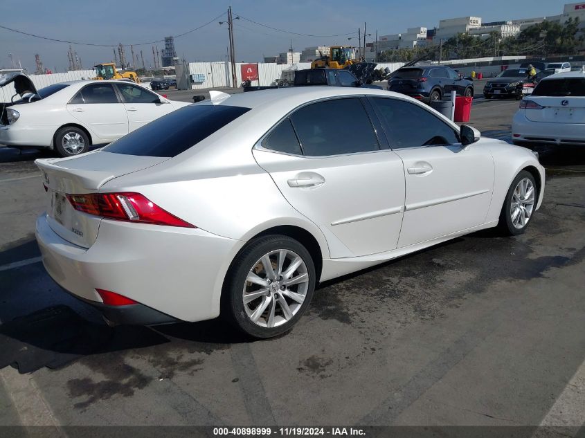 VIN JTHBA1D25G5031070 2016 Lexus IS, 200T no.4