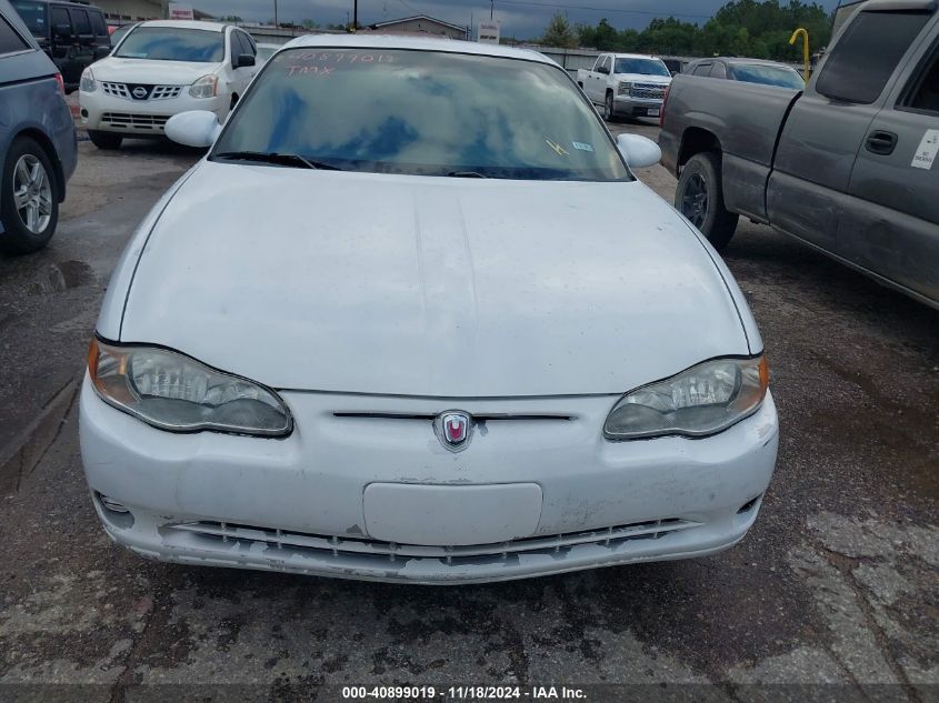 2004 Chevrolet Monte Carlo Ls VIN: 2G1WW12E349324684 Lot: 40899019