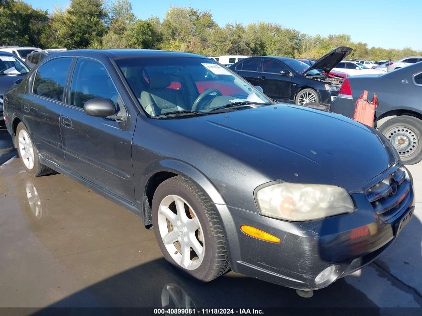 2002 Nissan Maxima Se VIN: JN1DA31D92T452857 Lot: 40899081