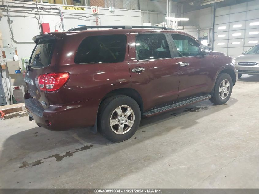 2008 Toyota Sequoia Limited 5.7L V8 VIN: 5TDBY68A48S007740 Lot: 40899084