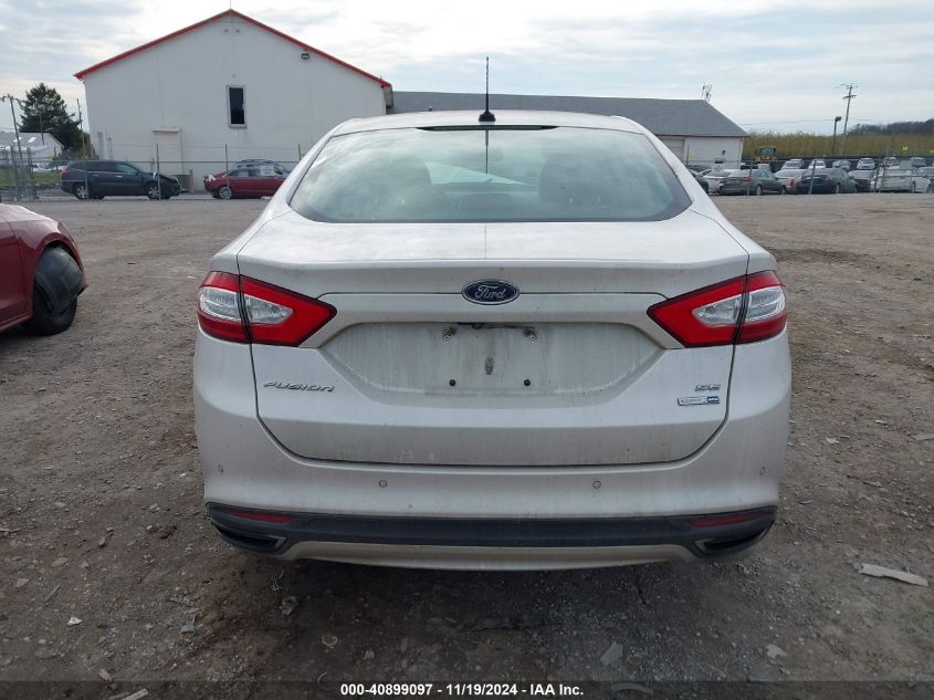 2016 Ford Fusion Se VIN: 3FA6P0T9XGR325271 Lot: 40899097