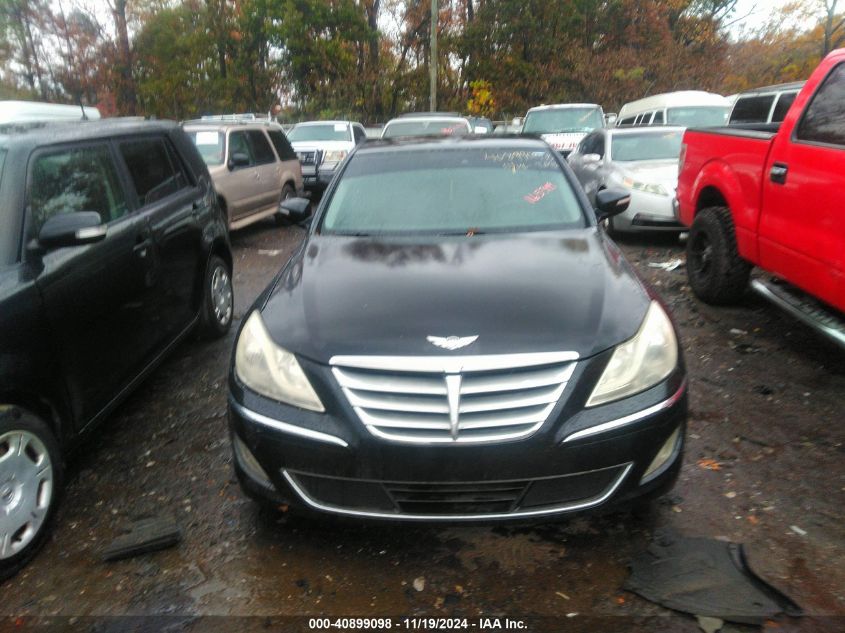 2012 Hyundai Genesis 3.8 VIN: KMHGC4DD5CU165349 Lot: 40899098