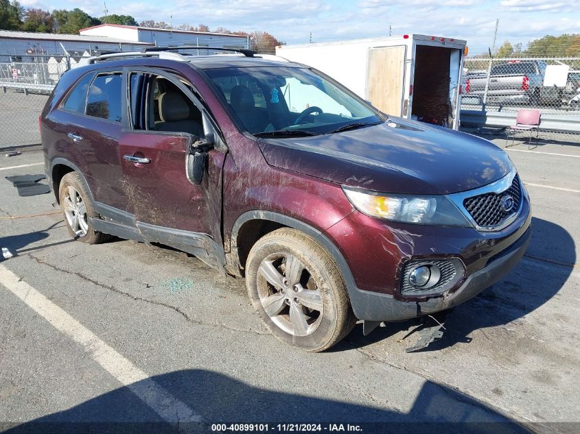 VIN 5XYKU4A66DG337585 2013 KIA Sorento, EX no.1