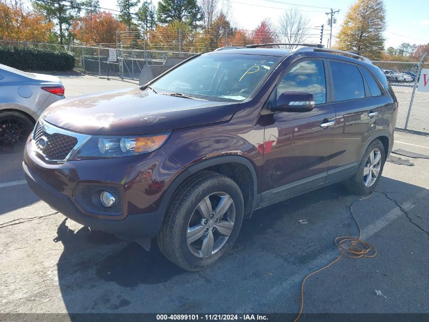 VIN 5XYKU4A66DG337585 2013 KIA Sorento, EX no.2