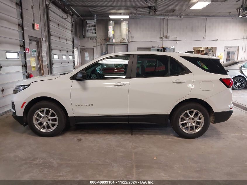 2022 Chevrolet Equinox Awd 1Fl VIN: 3GNAX5EV1NS118616 Lot: 40899104