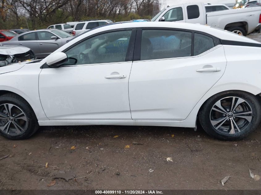 2023 Nissan Sentra Sv Xtronic Cvt VIN: 3N1AB8CV0PY222416 Lot: 40899110