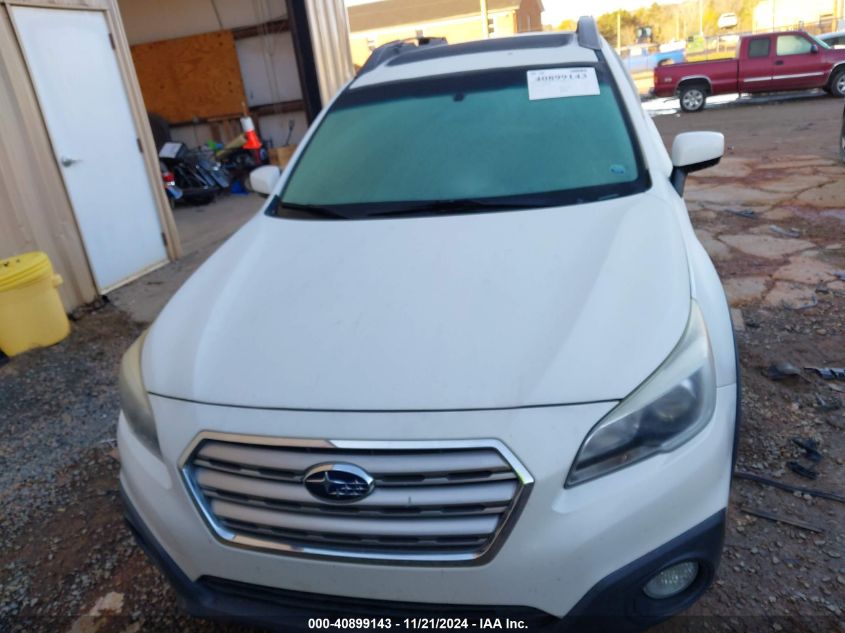 2015 Subaru Outback 2.5I Premium VIN: 4S4BSBDC2F3282518 Lot: 40899143