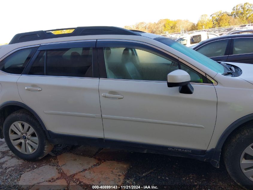 2015 Subaru Outback 2.5I Premium VIN: 4S4BSBDC2F3282518 Lot: 40899143