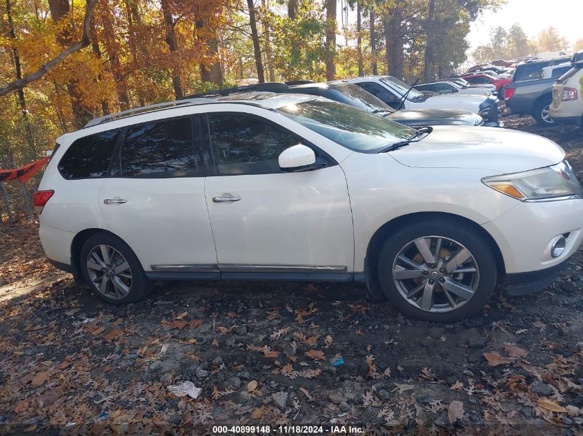 2015 Nissan Pathfinder Platinum VIN: 5N1AR2MN6FC636694 Lot: 40899148