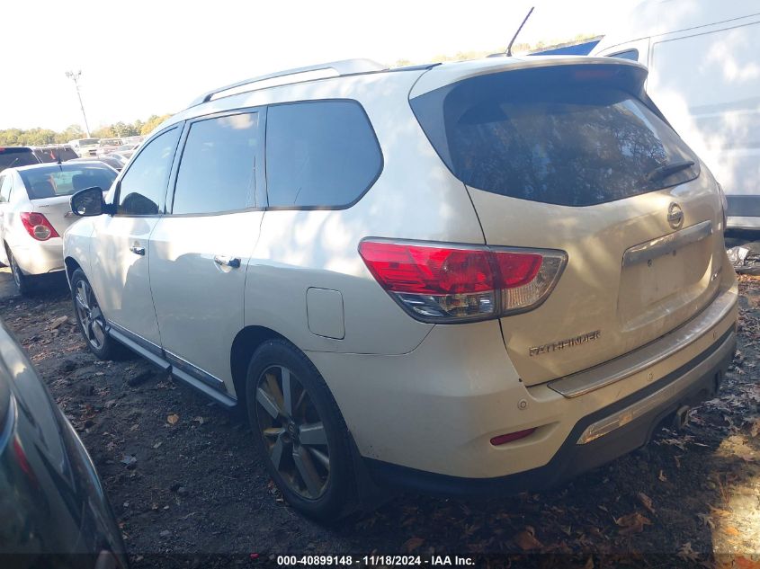 2015 Nissan Pathfinder Platinum VIN: 5N1AR2MN6FC636694 Lot: 40899148