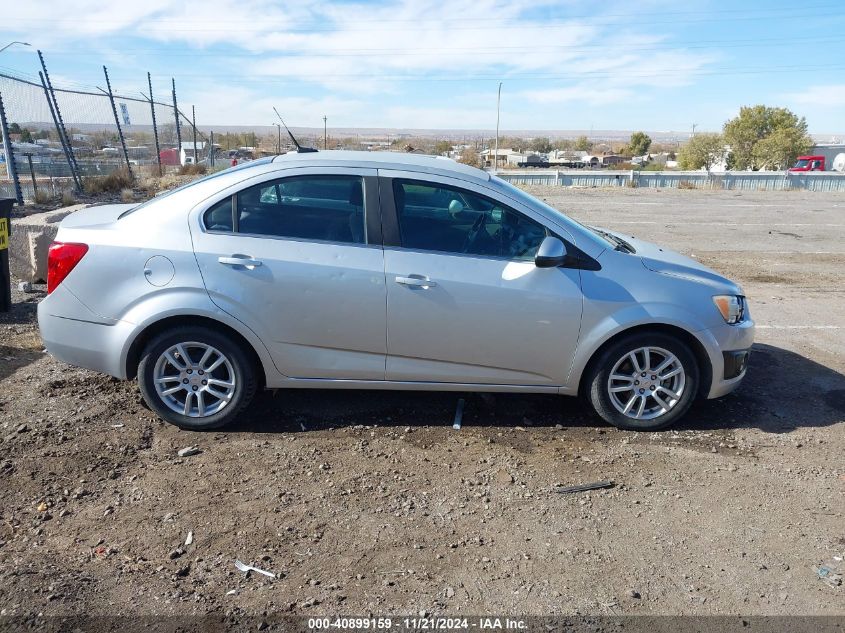 2012 Chevrolet Sonic 2Lt VIN: 1G1JC5SH4C4150694 Lot: 40899159