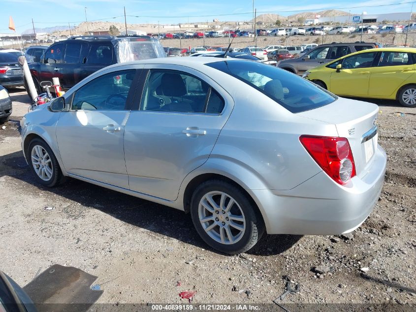 2012 Chevrolet Sonic 2Lt VIN: 1G1JC5SH4C4150694 Lot: 40899159