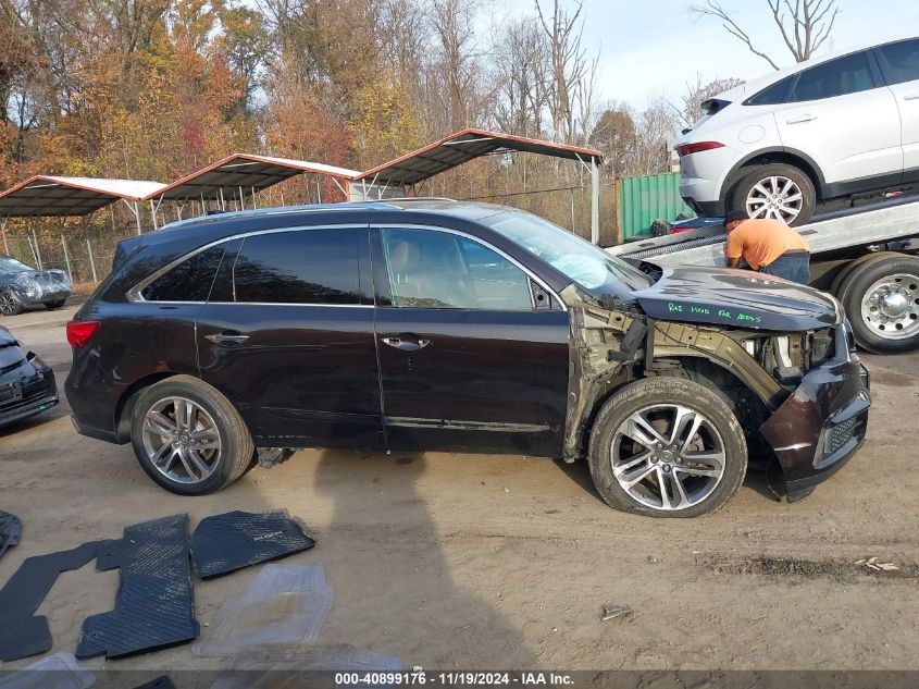 2017 Acura Mdx Advance Package VIN: 5FRYD4H88HB022946 Lot: 40899176