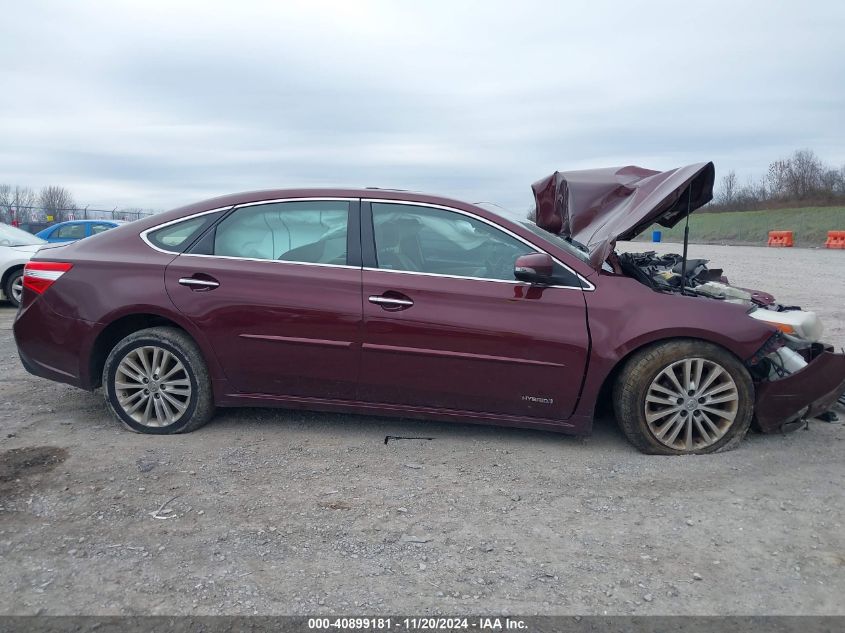 2015 Toyota Avalon Hybrid Xle Touring VIN: 4T1BD1EB0FU036555 Lot: 40899181