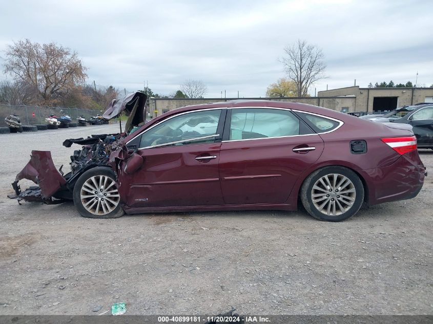 2015 Toyota Avalon Hybrid Xle Touring VIN: 4T1BD1EB0FU036555 Lot: 40899181