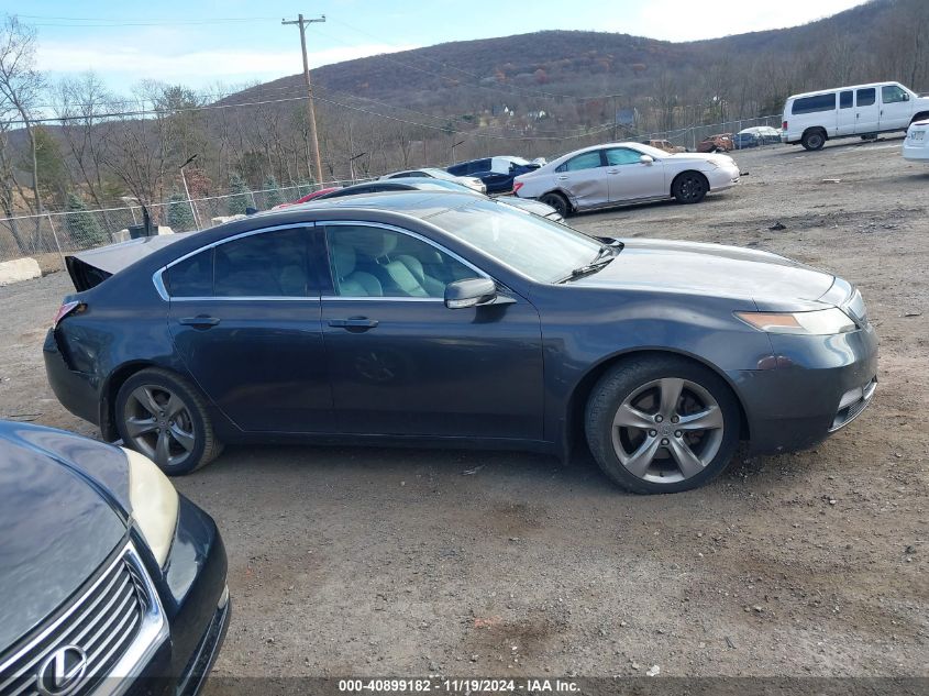 2012 Acura Tl 3.7 VIN: 19UUA9F57CA008666 Lot: 40899182