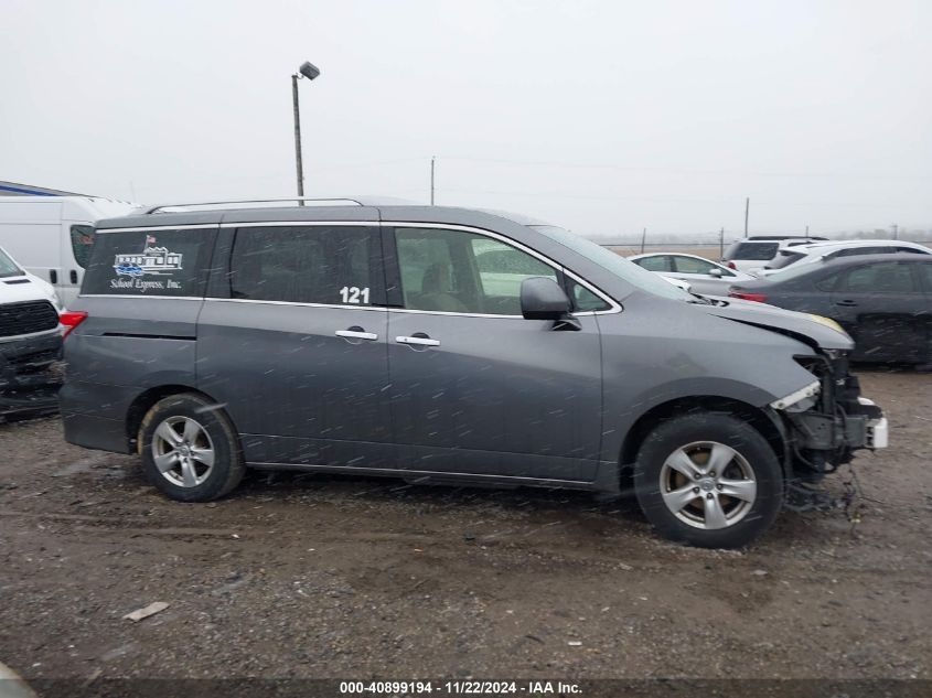 2016 Nissan Quest Platinum/S/Sl/Sv VIN: JN8AE2KP2G9151508 Lot: 40899194