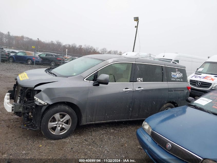 2016 Nissan Quest Platinum/S/Sl/Sv VIN: JN8AE2KP2G9151508 Lot: 40899194