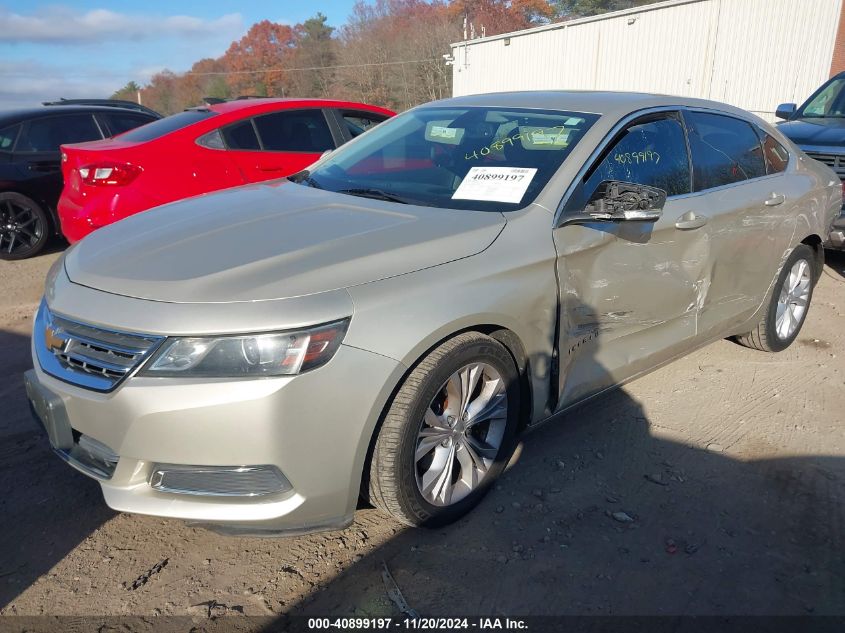 2014 Chevrolet Impala 2Lt VIN: 2G1125S38E9211942 Lot: 40899197