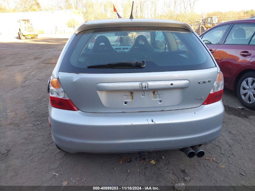 2004 Honda Civic Si VIN: SHHEP33554U500736 Lot: 40899203