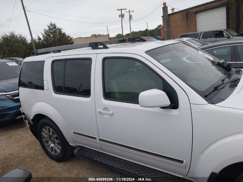 2011 Nissan Pathfinder Le VIN: 5N1AR1NB4BC614864 Lot: 40899206