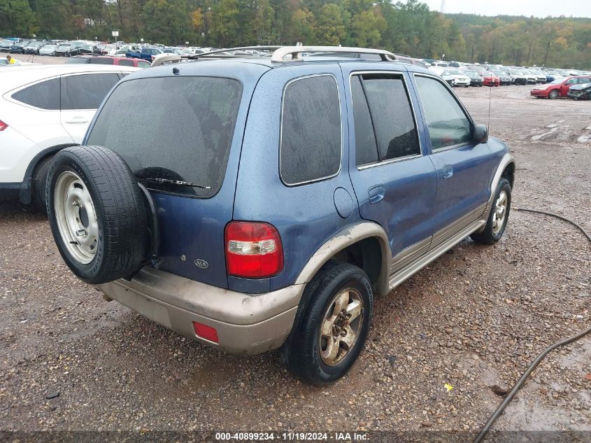 2002 Kia Sportage VIN: KNDJB723625169296 Lot: 40899234