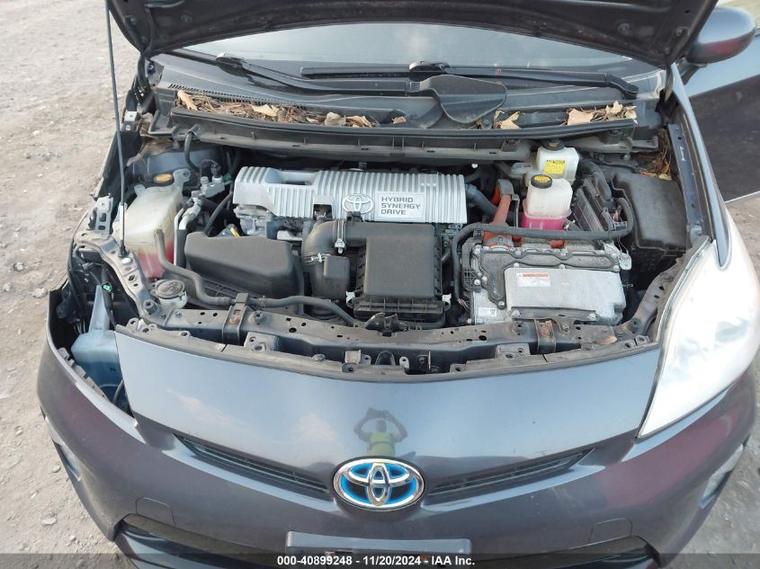 2012 Toyota Prius Two VIN: JTDKN3DUXC1548482 Lot: 40899248