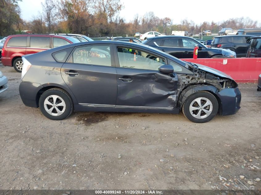 2012 Toyota Prius Two VIN: JTDKN3DUXC1548482 Lot: 40899248