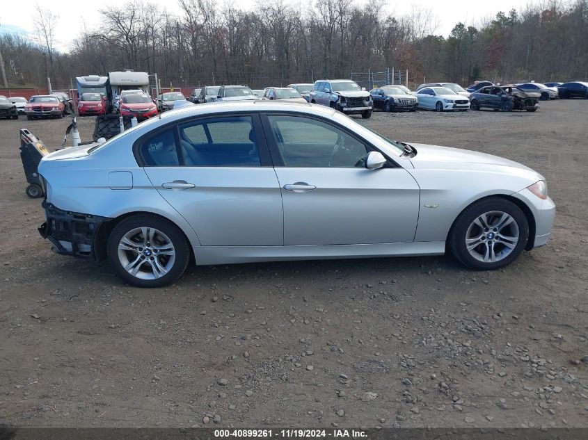 2008 BMW 328Xi VIN: WBAVC73538KX92395 Lot: 40899261