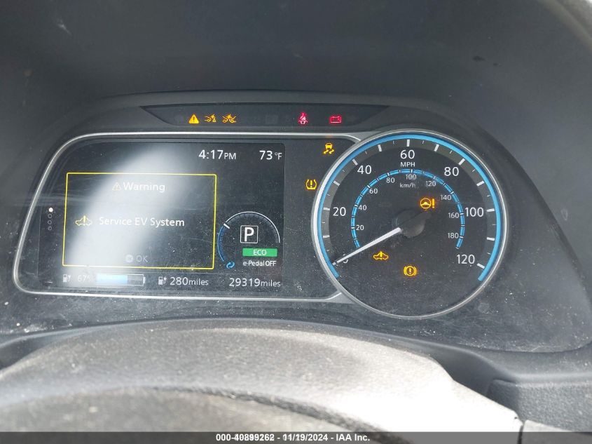 2022 NISSAN LEAF SV PLUS 62 KWH - 1N4BZ1CV5NC552116