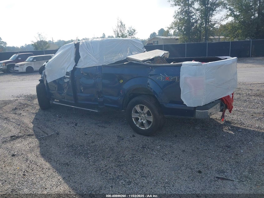 2017 Ford F-150 Xlt blue truck gasoline 1FTFX1EF6HFA80759 photo #4
