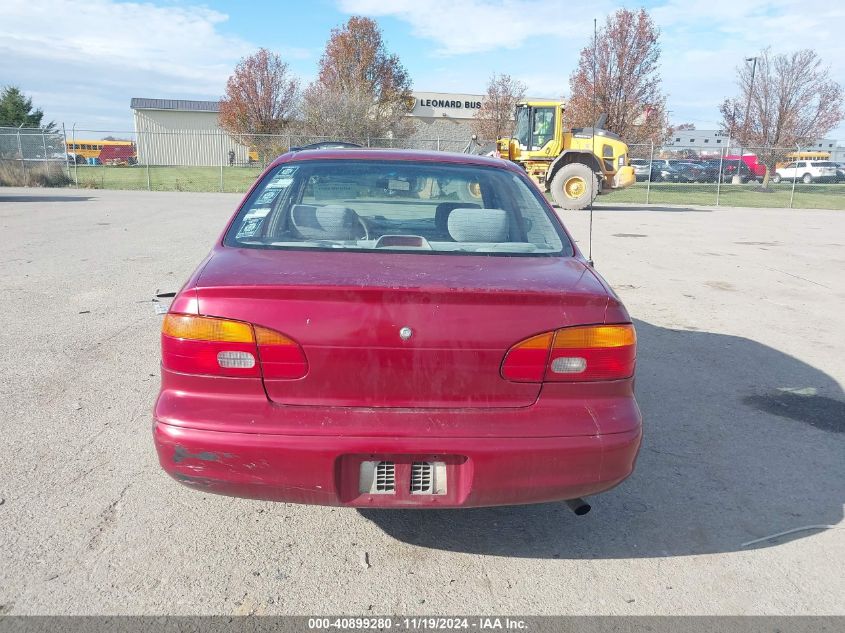 2001 Chevrolet Prizm VIN: 1Y1SK52851Z420509 Lot: 40899280