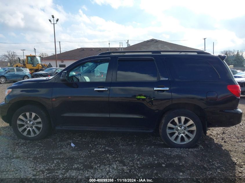 2013 Toyota Sequoia Limited 5.7L V8 VIN: 5TDJY5G15DS086837 Lot: 40899288