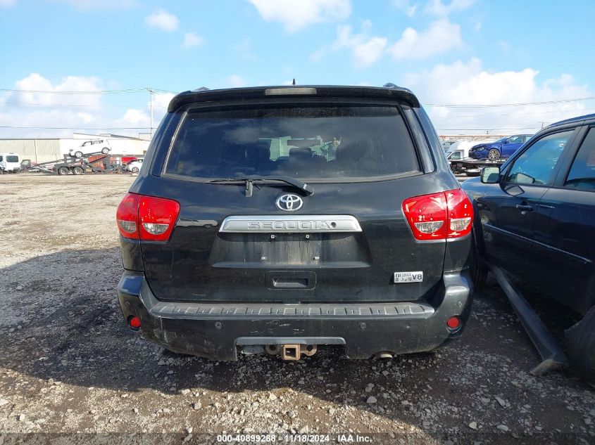 2013 Toyota Sequoia Limited 5.7L V8 VIN: 5TDJY5G15DS086837 Lot: 40899288