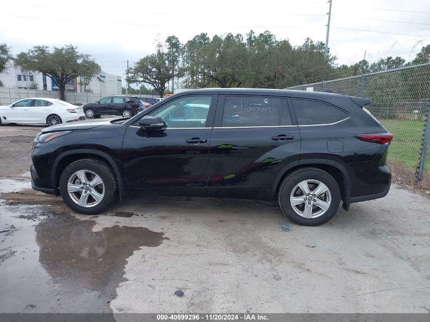 2024 Toyota Highlander Le VIN: 5TDKDRBH1RS534168 Lot: 40899296