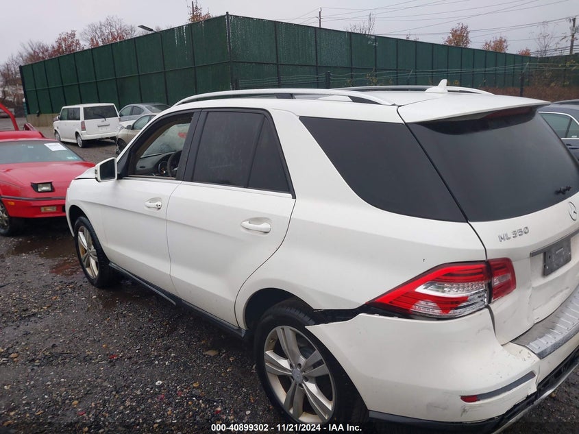 2015 MERCEDES-BENZ ML 350 4MATIC - 4JGDA5HB7FA461096
